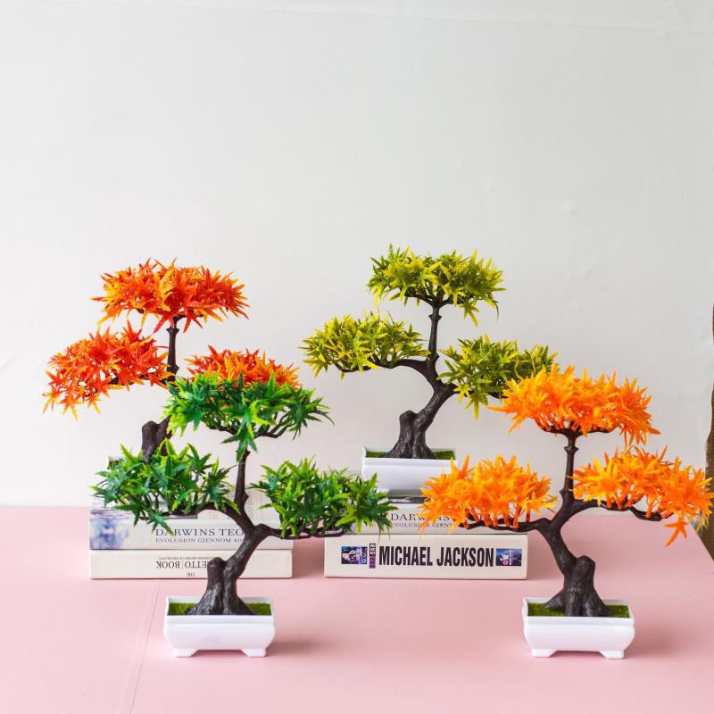 COD/ TM99 POT TANAMAN HIAS DEKORASI RUMAH BUNGA PLASTIK IMPORT P2090-2