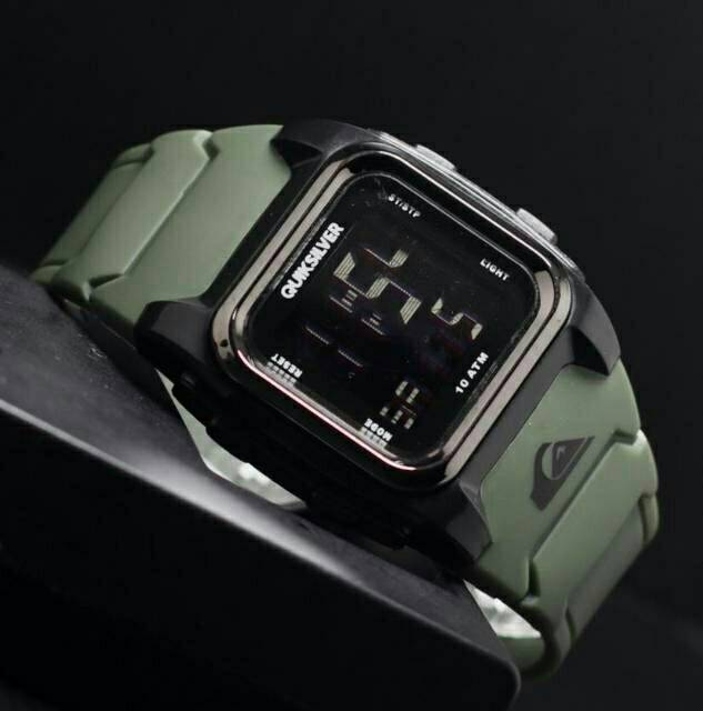 (Terima Cod)Jam Tangan Pria 511/Quicksilver Sergi Digital Persegi