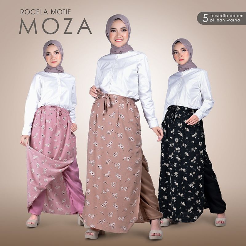 Rok Celana Motif Moza