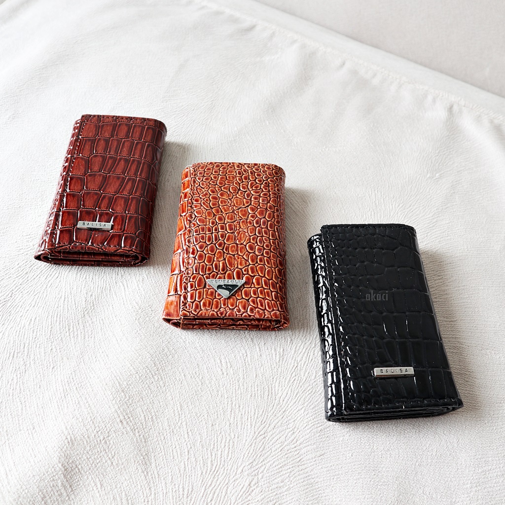 Dompet STNK gantungan kunci mobil/motor murah import wallet THR