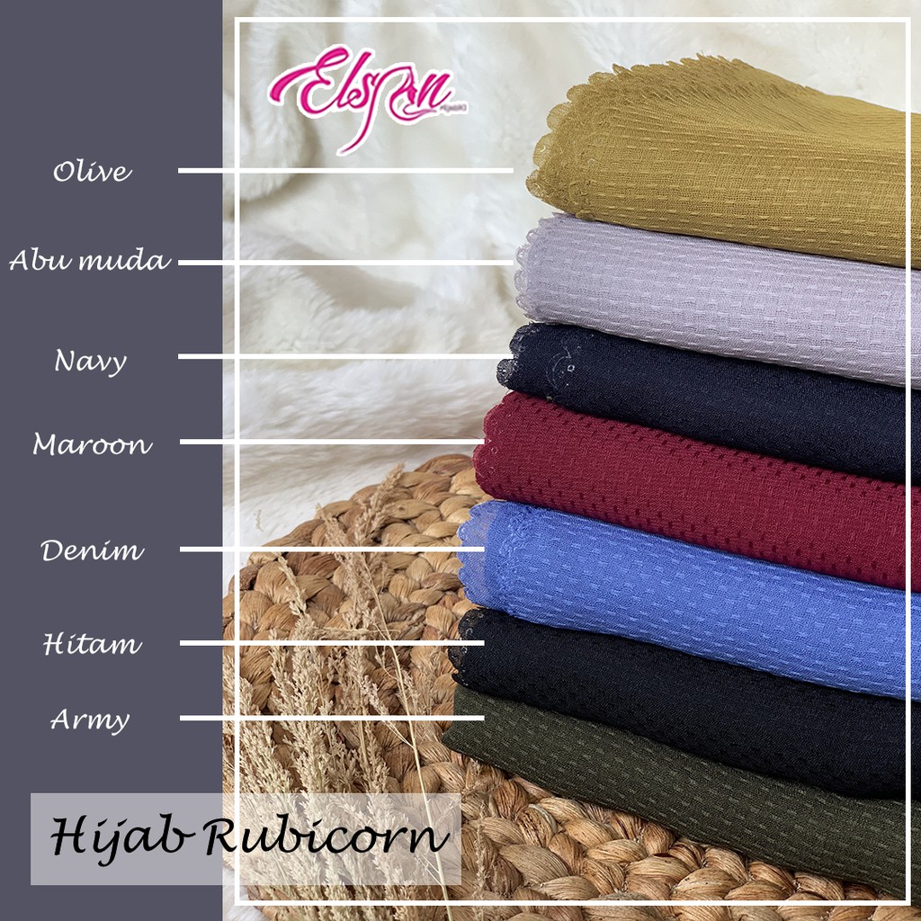 Jilbab rubicorn lassercut