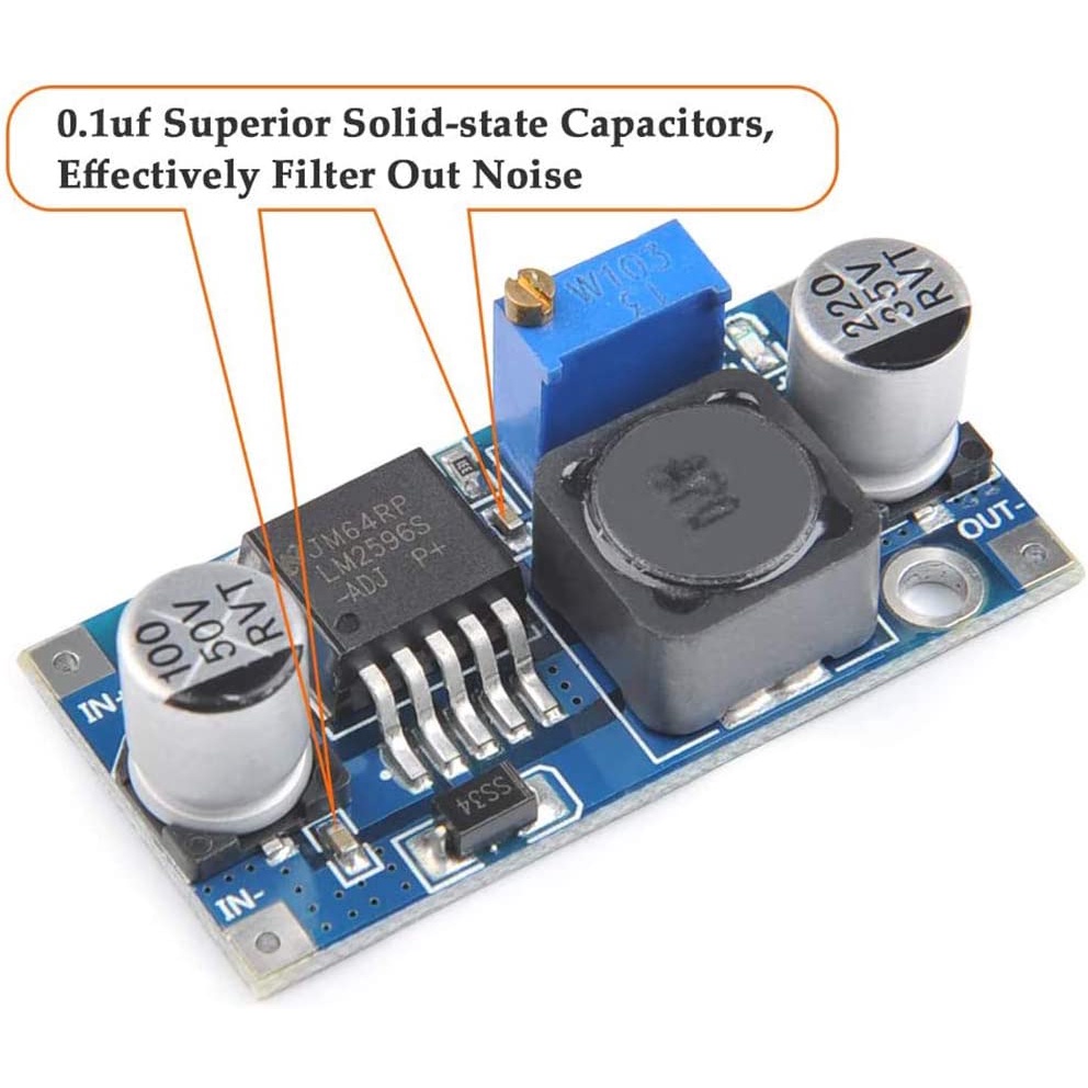 LM 2596 DC-DC Converter Step Down Voltage Regulator Baru