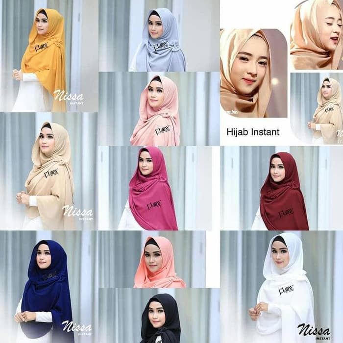 Jilbab Khimar, Jilbab Kimar MUSLIMAH FASHION JILBAB NISSA SABYAN FASHION MUSLIMAH Murah