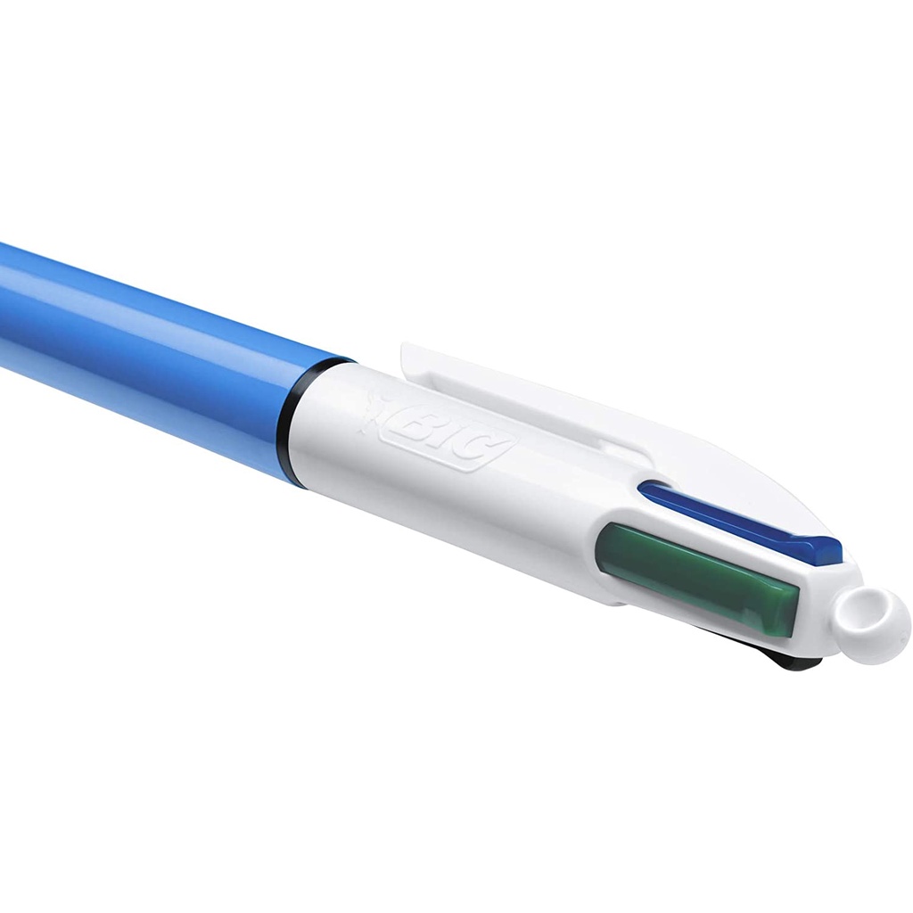 

H7Y BIC Original 1.0 mm 4 Colors Ballpoint Pen Bolpen 4 Warna