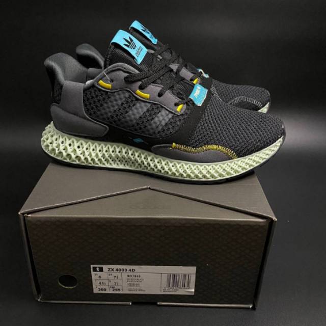 Adidas ZX 4000 4D Black Carbon - Premium Quality
