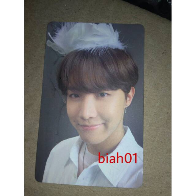 OFFICIAL PHOTO CARD BTS MAP OF THE SOUL7 JHOPE VER