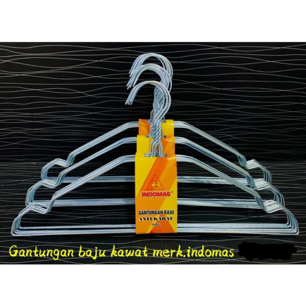 Hanger Kawat Baju Anti Karat