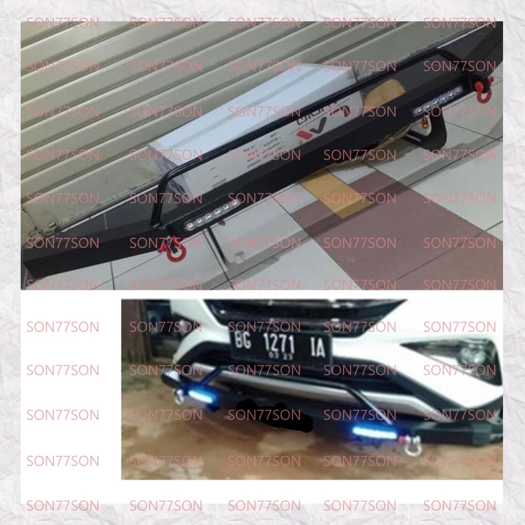 Towing Tanduk Depan Bumper All New Rush Terios 2018 sd 2025 GR SPORT ARB Besi