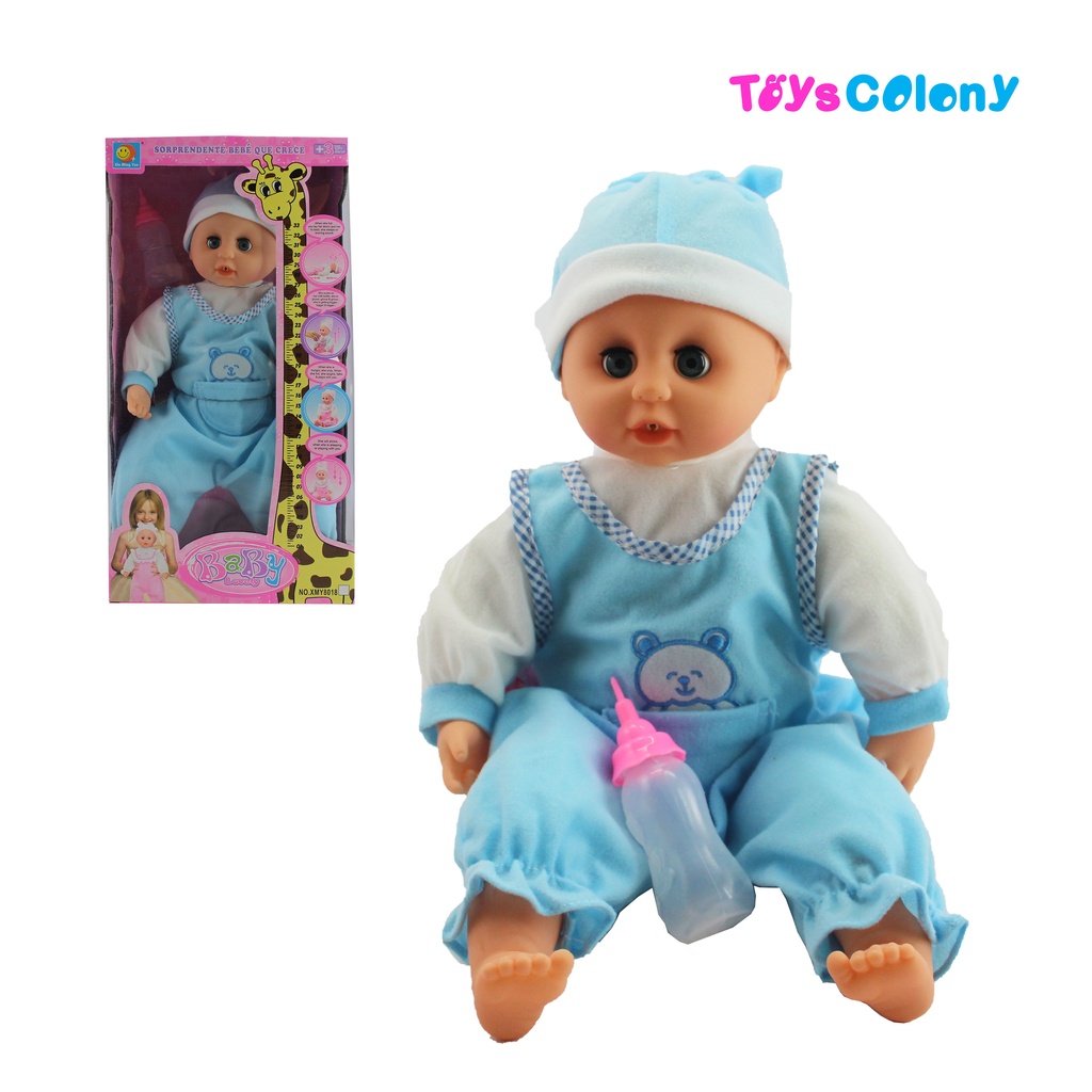 Baby Lovely - Boneka Bayi Interaktif bisa tertawa &amp; bertumbuh XMY8018