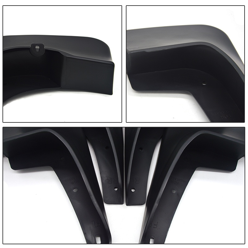 1 Set Mud Flap Pelindung Splash Untuk Fender Mobil Toyota Highlander Kluger 2008 2009 2010