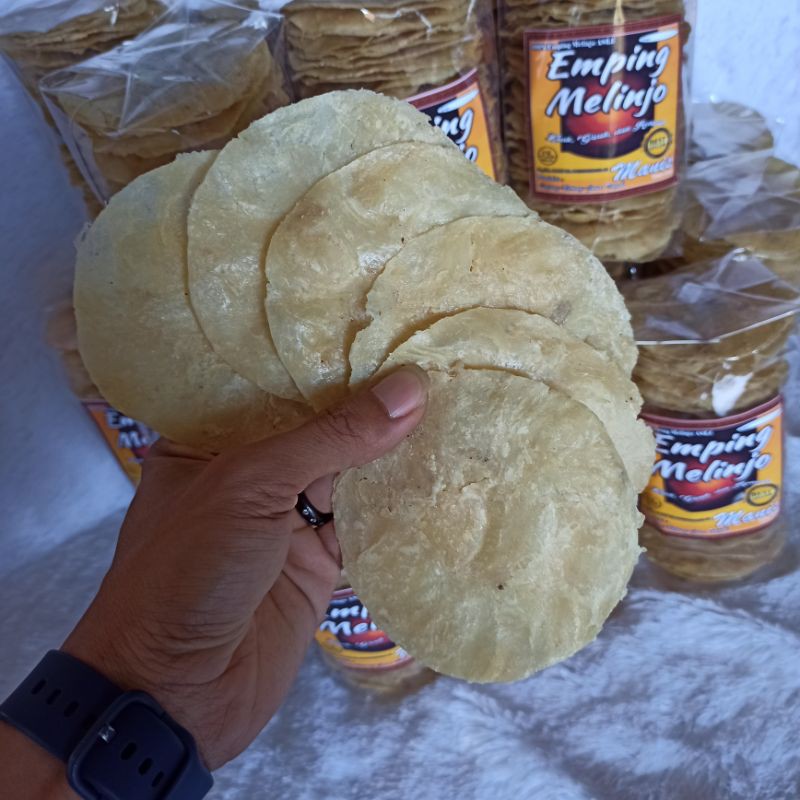

EMPING MELINJO MANIS 1KG JUMBO MENTAH ASLI PRODUKSI LIMPUNG