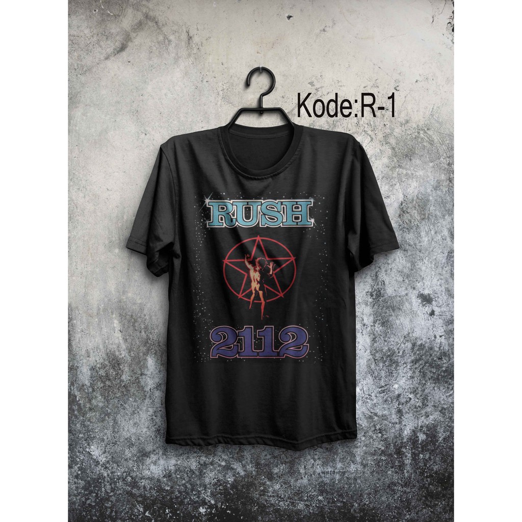 KAOS BAND RUSH TSHIRT MUSIK RUSH 01
