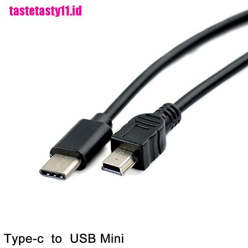 Kabel Adapter USB Tipe C Male Ke Mini-B Male