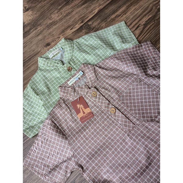 Babygiggles - Andreeanna - Koko Shirt / Kemeja anak