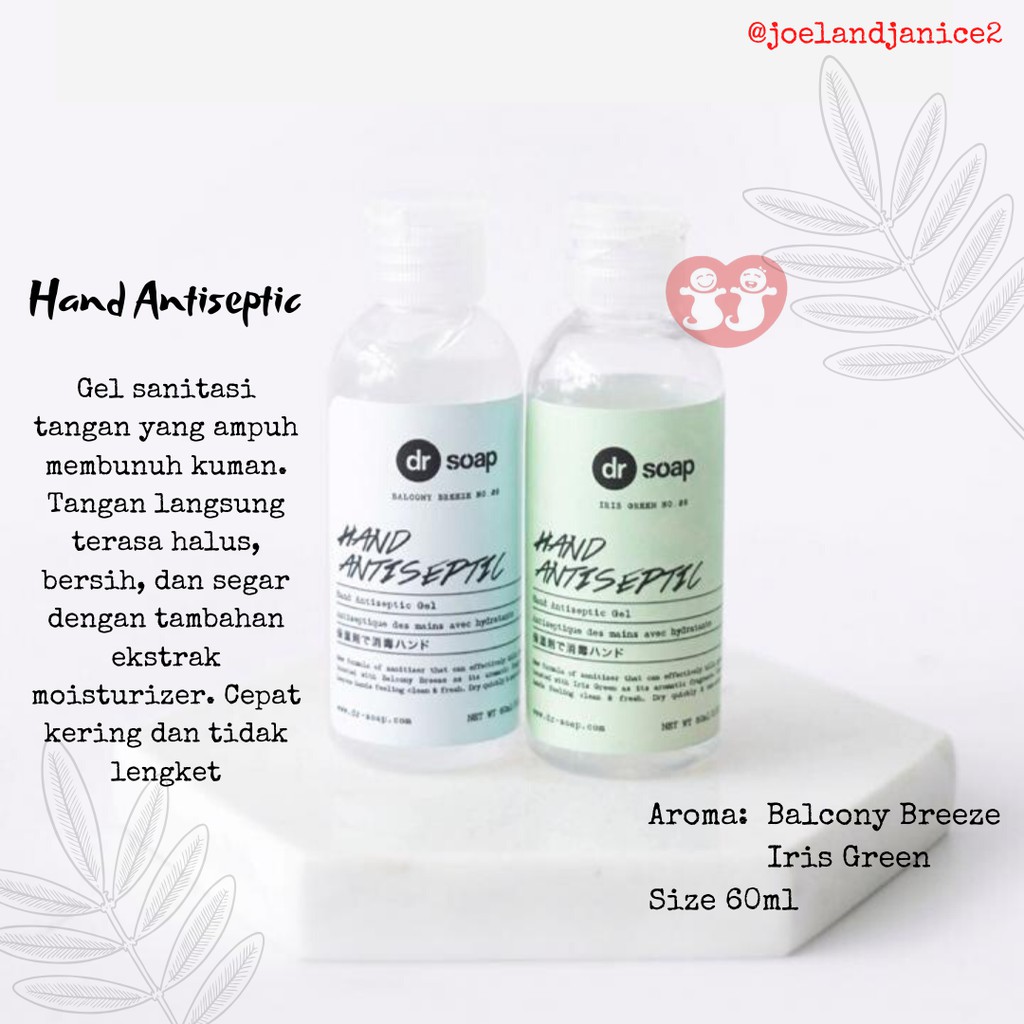 Dr.Soap Hand Antiseptic / dr soap Gel Antiseptik Pembersih Tangan