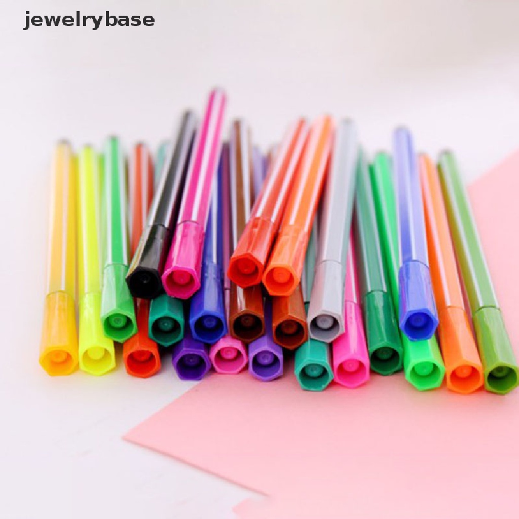 [Base] Washable Watercolor Pen Colour Pen Set for Kids Drawing Painting Art Marker Pens Boutique