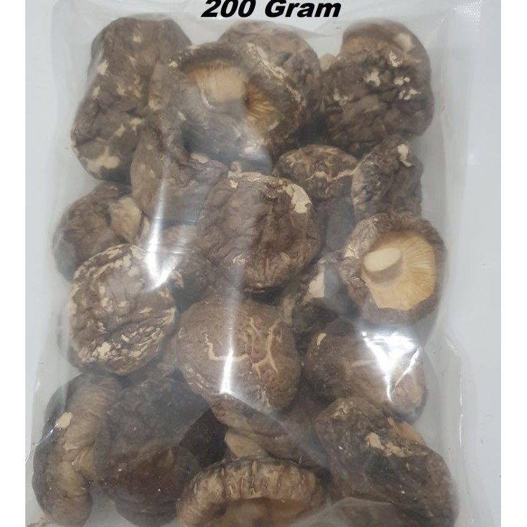 

TERMURAH Jamur Shitake Kering 200 gr Dried Shitake Mushroom Jamur Hioko Tongku Kode 226