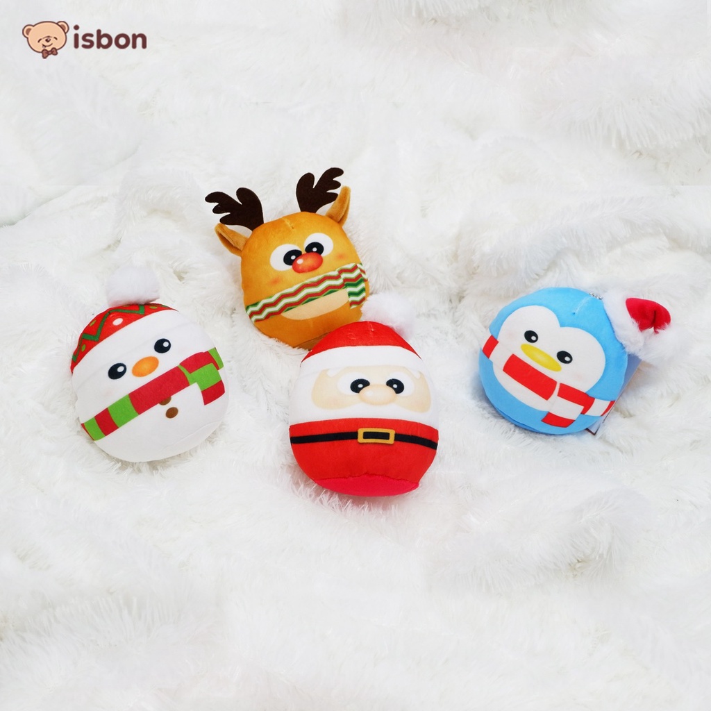 Boneka gantungan pohon natal dekor christmas edition dan gantungan kunci jumbo-istana boneka