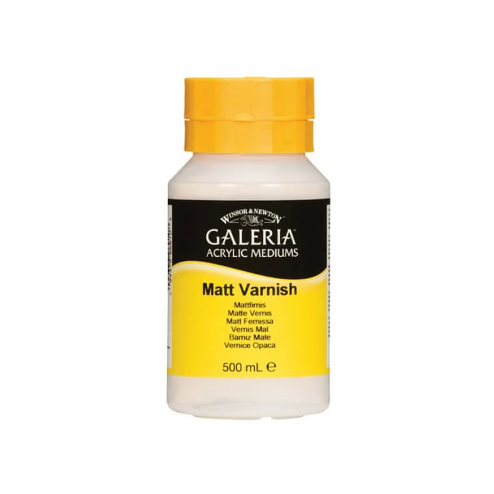 Winsor &amp; Newton/ Galeria Acrylic Matt Varnish 75ml /500ml