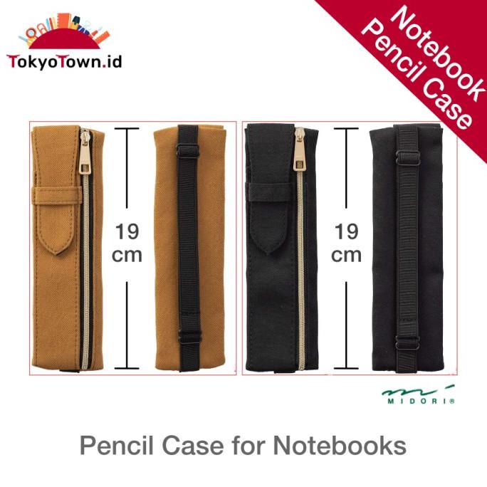 

Midori Pen Case With Bookband for B6 to A5 notebook