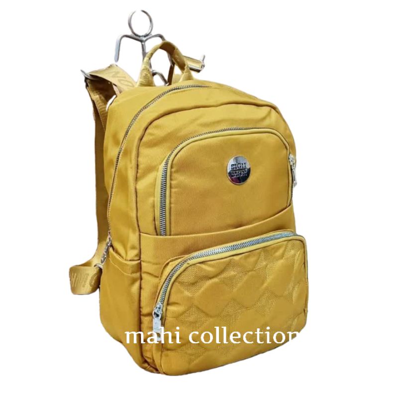 Tas ransel wanita sighmon import terbaru 0351 kanvas