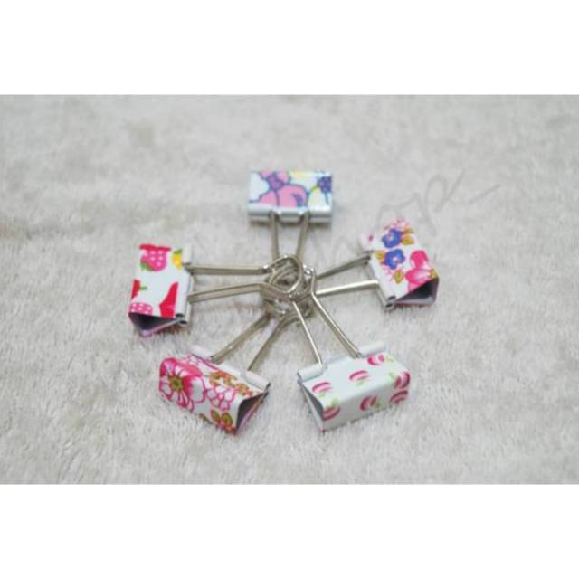 

BINDERCLIP MOTIF CANTIK PAPER CLIP JEPITAN KLIP KERTAS