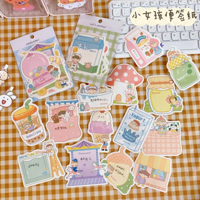 

sticky notes post it series/memo kecil gaya korea/buku note saku