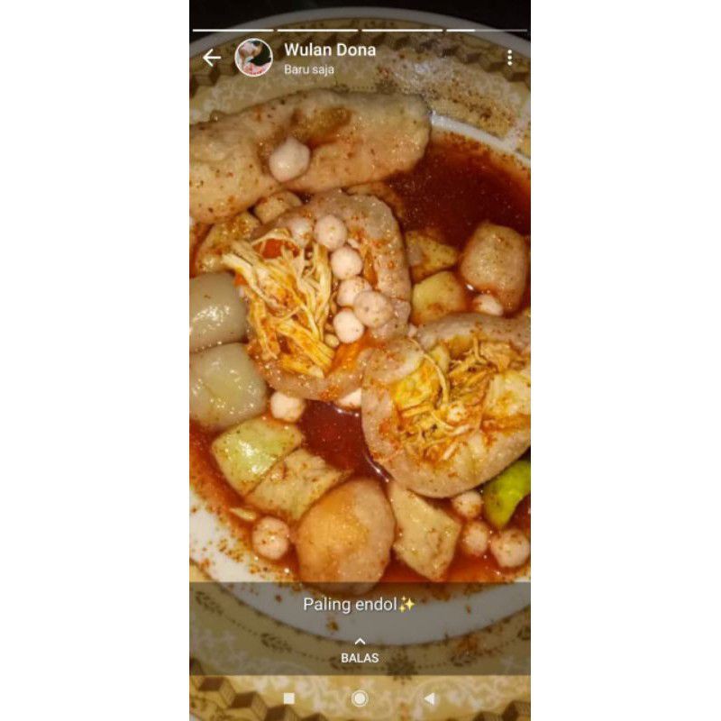 

Baso Aci Jumbo Tetelan, ayam suir, telor