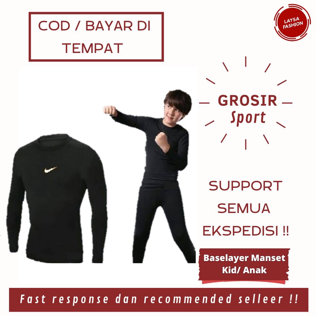 COD SATUAN DAN GROSIR MANSET BASELAYER ANAK/BASELAYER JARI KIDS OLAHRAGA MANSET BAJU BASELAYER ANAK THUMBHOLE MANGSET LENGAN ANAK KIDS HITAM POLOS DAN BERWARNA BAJU BASELAYER BOLA ANAK NIKE HITAM POLOS DAN BERWARNA ANAK LAKI-LAKI WANITA