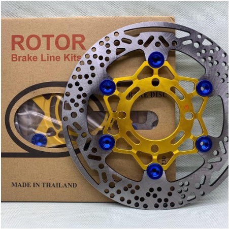 Disc Rotor 3D Star 220mm Floting CNC Rotor Front Disc Brake 220mm RT-130 Universal Beat Vario Scoopy Xeon Jup Z Mx Nuovo X Ride Fizr DLL