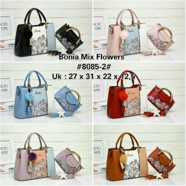 

¥.. BONIA Mix Flowers Series #8085-2# set 2 in one