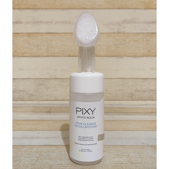 (Preloved) Pixy White-Aqua Pore Cleanse Micellar Foam