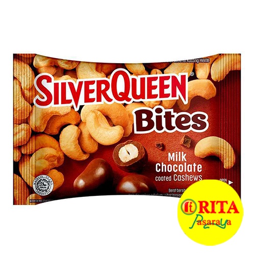 

Silverqueen Bites Coklat Cashew 35 Gr