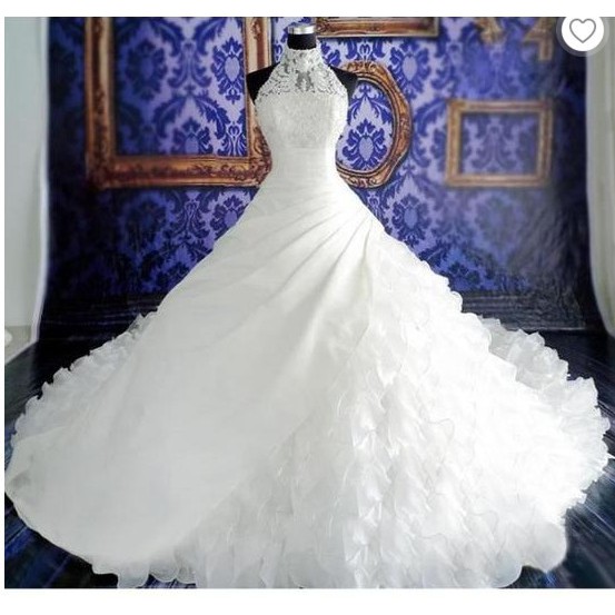 Gaun pernikahan gaya korea wedding dress korean style