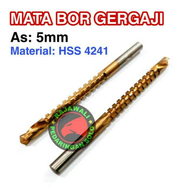 MATA BOR GERGAJI HSS 5MM - SAW DRILL