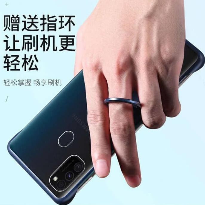 CASE SAMSUNG A71 TPU BORDERLESS CLEAR PREMIUM ORIGINAL SOFT CASE