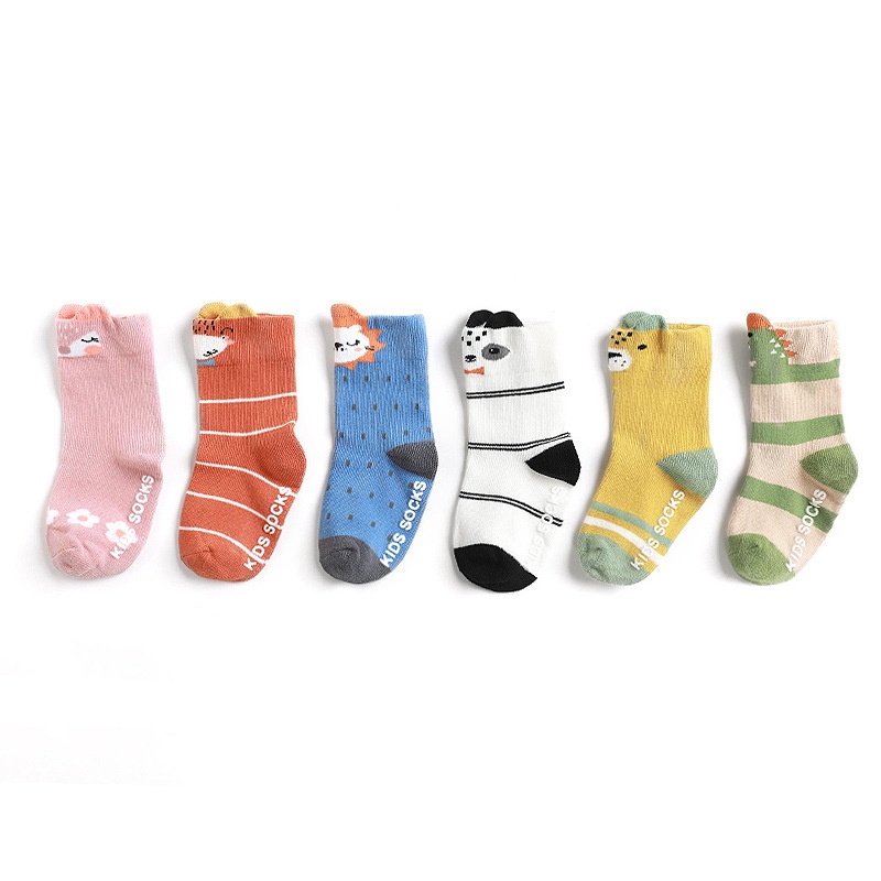 babyfit kaos kaki anak animal sock 3d import kaus kaki korea cewek cowok dt-0512r