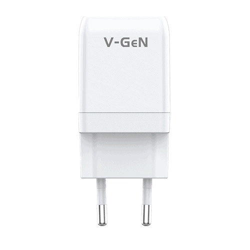 Travel Charger V-GeN VTC2-06A AUTO ID 2.4A 2 Port USB