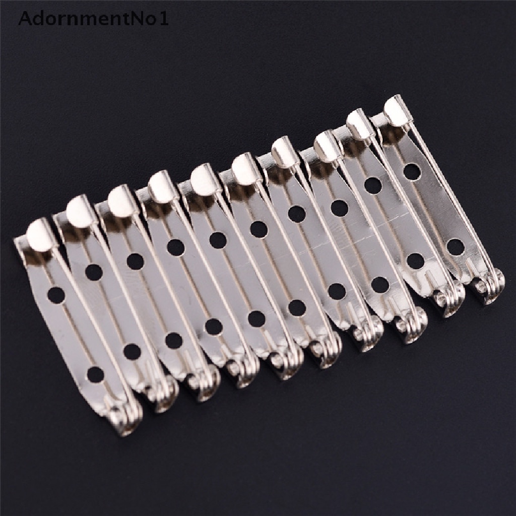 (AdornmentNo1) 10pcs Pin Bros DIY Ukuran 15-40 mm Untuk Kerajinan Tangan