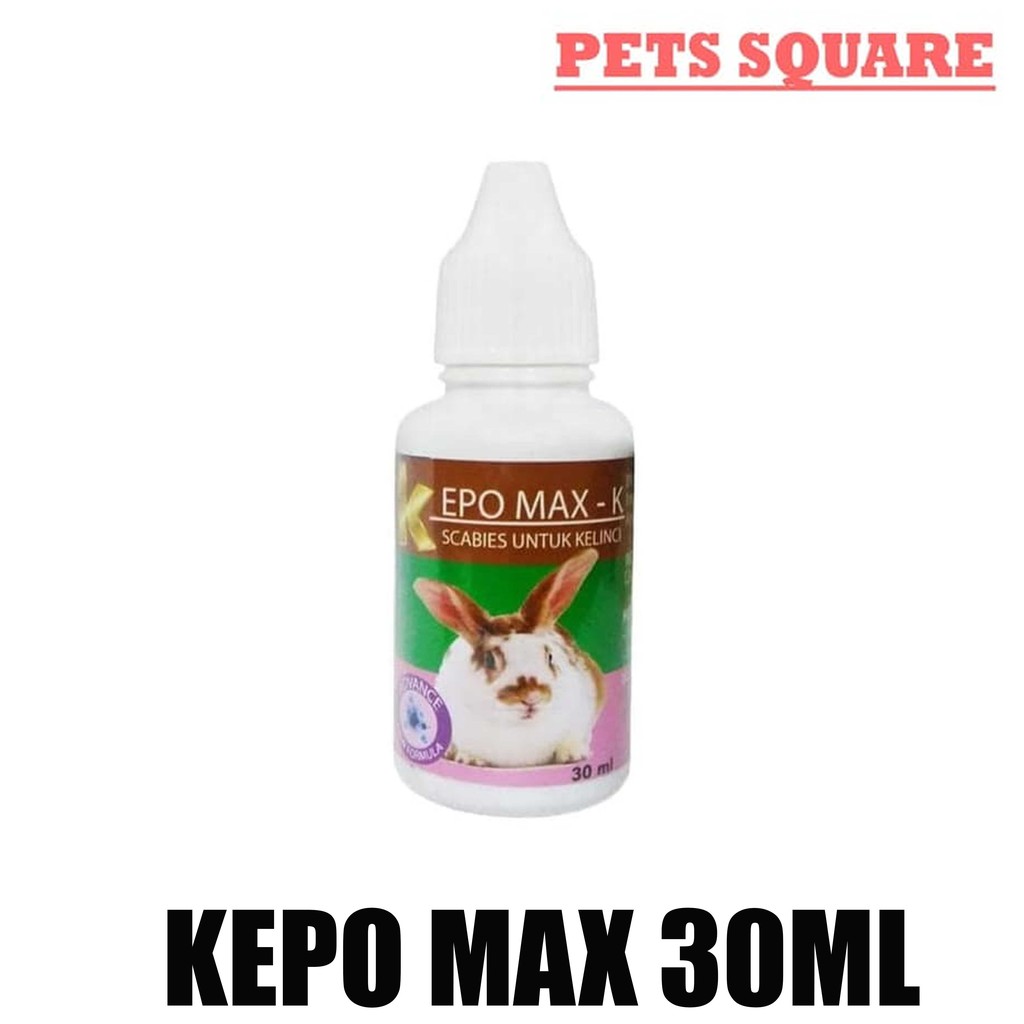 KEPOMAX K OBAT SCABIES KELINCI 30 ML