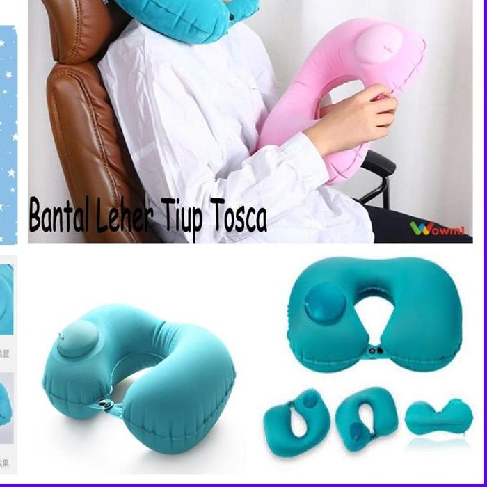 ☜ Bantal Leher Tiup Otomatis / Bantal Tiup Leher Pompa Otomatis ➽