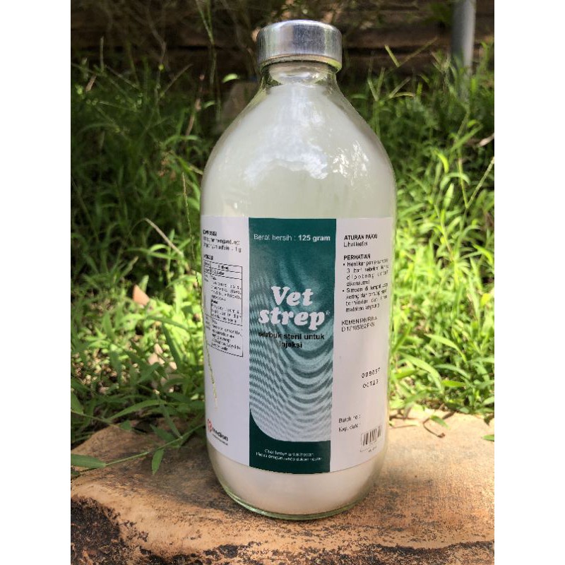 Vet strep 125 gr (serbuk steril untuk injeksi)