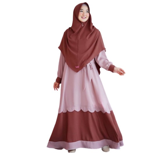KONVEKSI - ZIFANI SET SYARI Fashion Muslim / Gamis murah / Syari / Sethijab murah