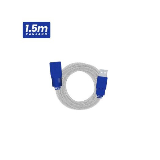 Cable usb A 2.0 extension Bestlink 1.5 meter am-af 480Mbps - Kabel usb2.0 male female 1.5m indobestlink