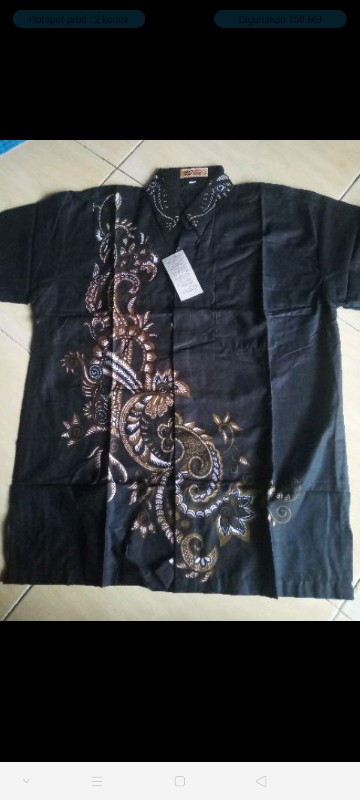 Hem Batik Pria.kemeja Batik Pria Lengan Pendek Katun Primisima Premium Hgh Qyality