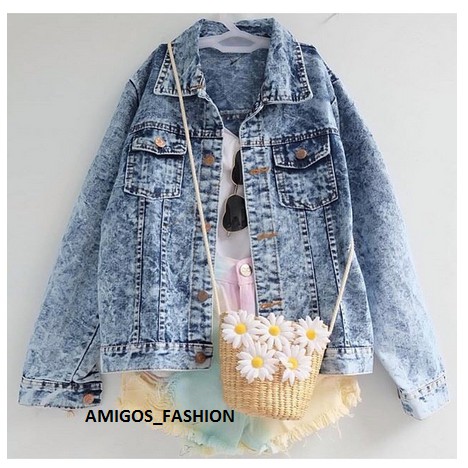 Acid Denim Jacket - AMG007800