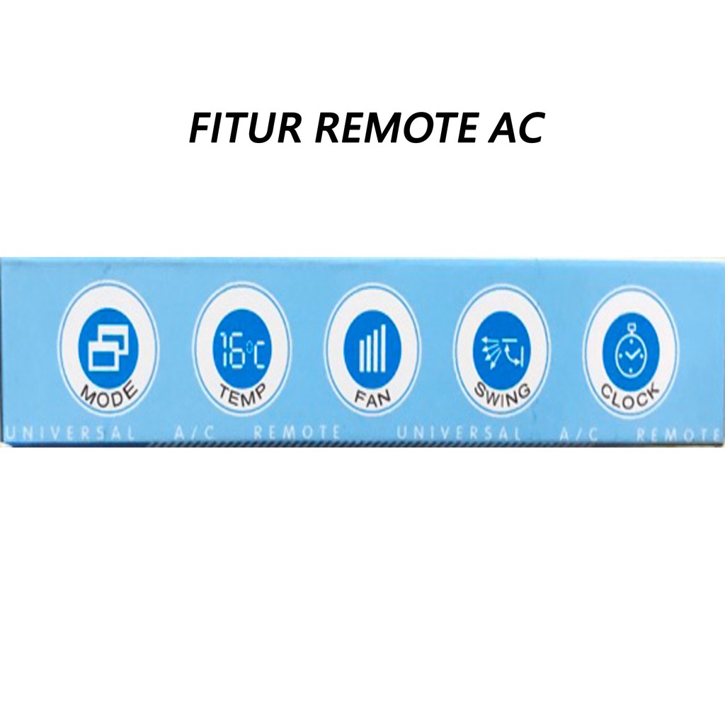 Remote AC Universal / Remot ac Multi K-1028E