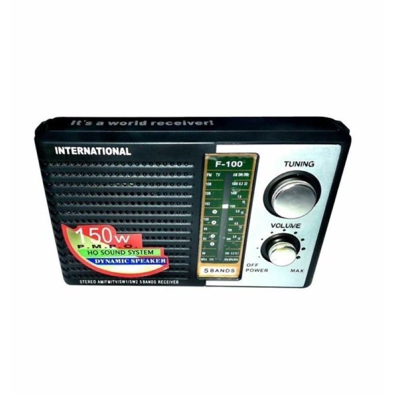 Murah Radio Jadul - Radio International F-100