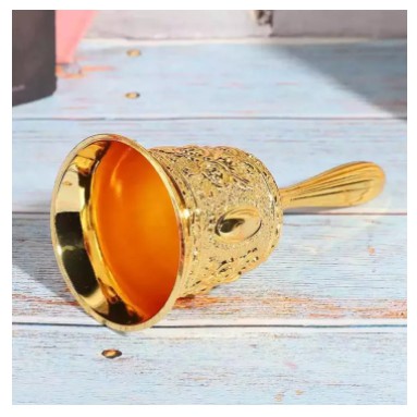 Bell Tangan Motif Bunga Ukuran 11.5x5.3cm