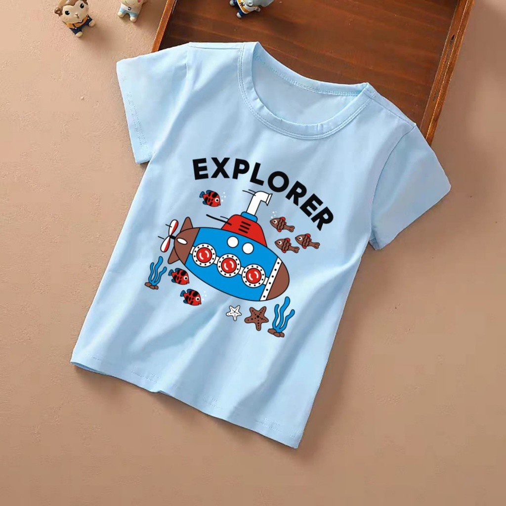 KAOS BOY /  kaos anak laki laki / kaos anak lucu /kaos  motif/ alipio fashion